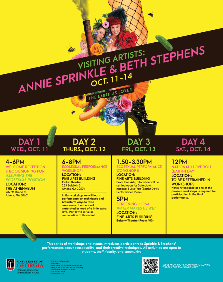 Poster for Sprinkle/Stephens Event