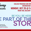 Disney careers logo with the phrase "Be you. Be here. Be part of the story."
