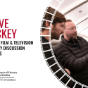 Steve Yockey on set for "The Flight Attendant"